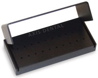 Bur Block Aluminum 20 Hole Black Swivel Top Ea thumbnail 9