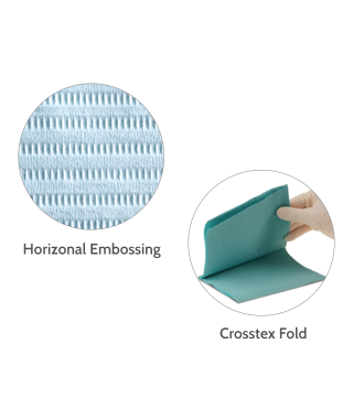 Professional™ Thrift 19" x 13"/48 x 33cm Blue Case of 500 thumbnail 4