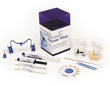 Fluorescent EXpress White In Office Whitening System Patient Kit 35% Hyd Prx Ea thumbnail 10