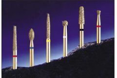 Alpen Diamond Bur Friction Grip Medium 837-012M 5/Pk thumbnail 6