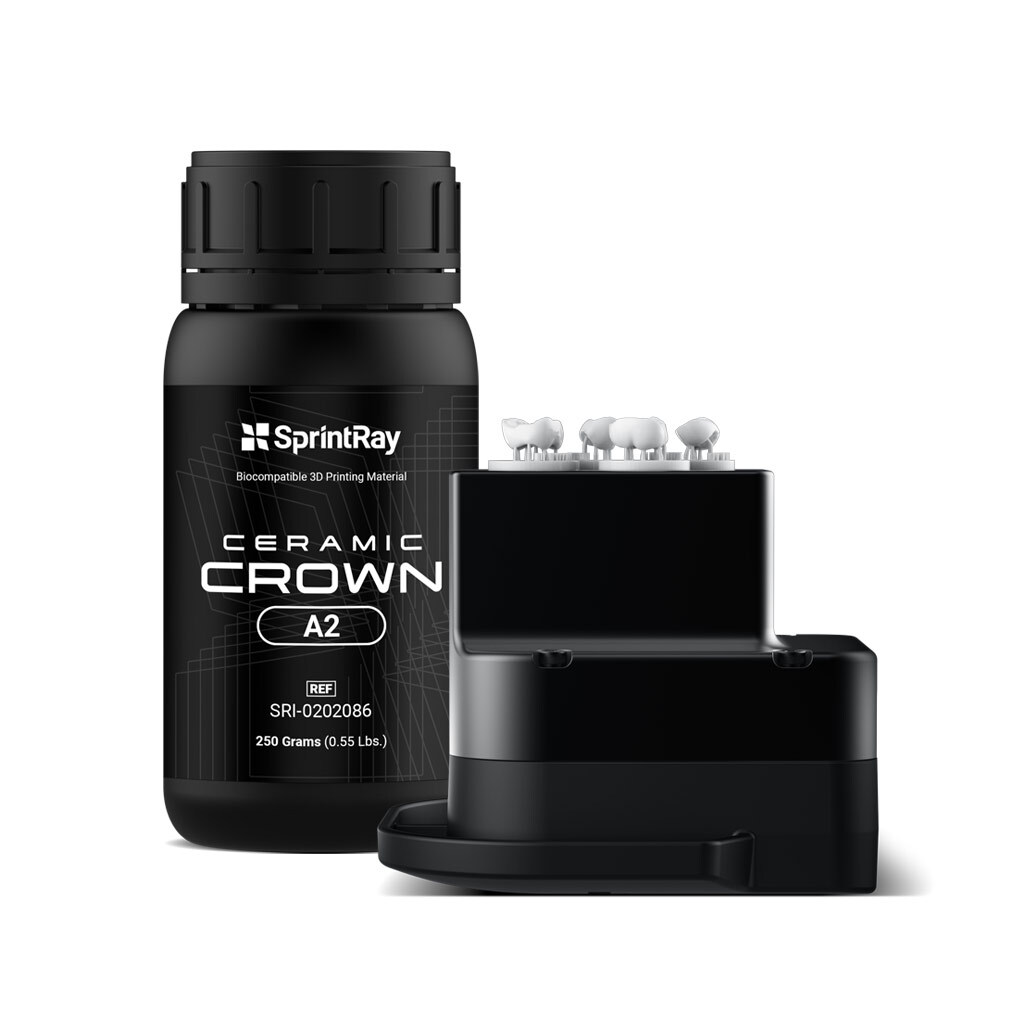 --SprintRay Crown Resin A1 Dentin 0.5kg product image