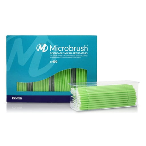 Microbrush Plus Refill Reg Green (400) image