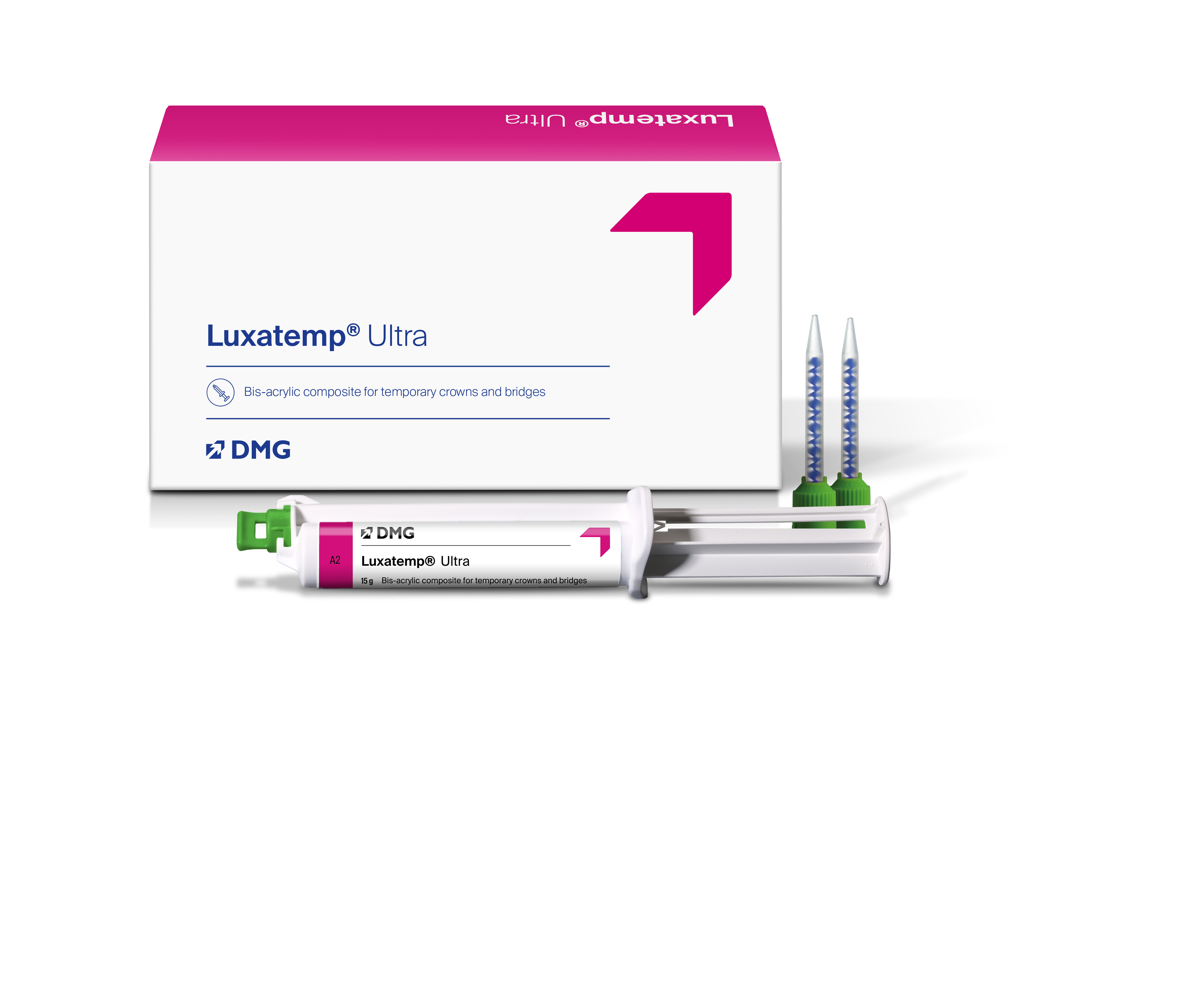 Luxatemp Ultra Smartmix Temporary C&B Material, Syringe Refill, 15 g, Bleach Light, 1/Pk, 110905 thumbnail 13