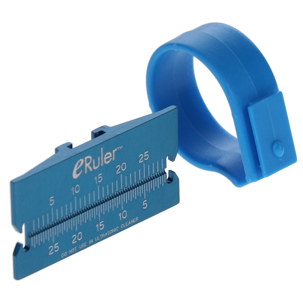 e-Ruler Endodontic File Ruler, with Rubber Stop Locks, 1/Pk, ERUL-S thumbnail 4