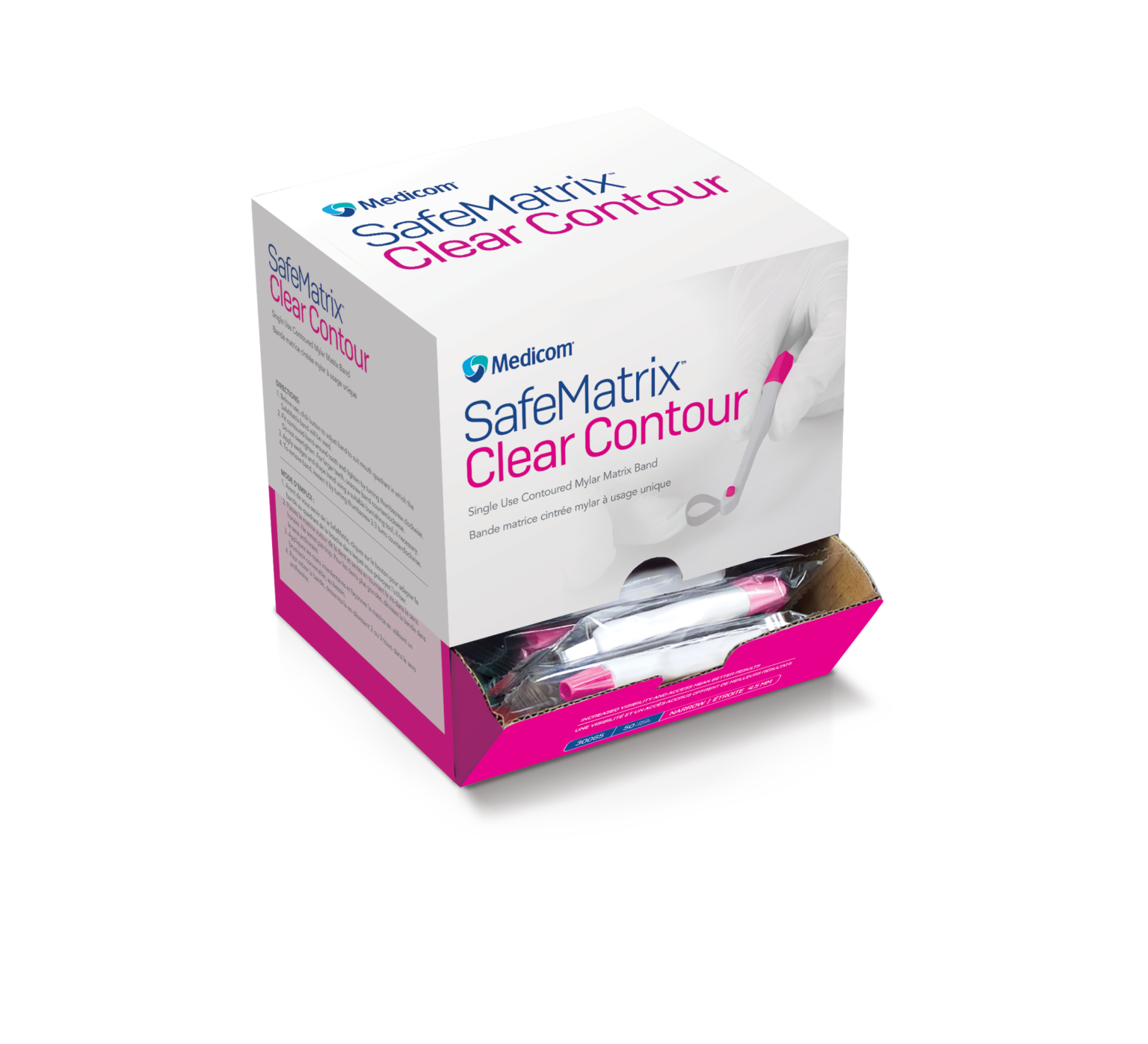 SafeMatrix Pre-Assembled Matrix Band Contoured Narrow 50/Bx thumbnail 6