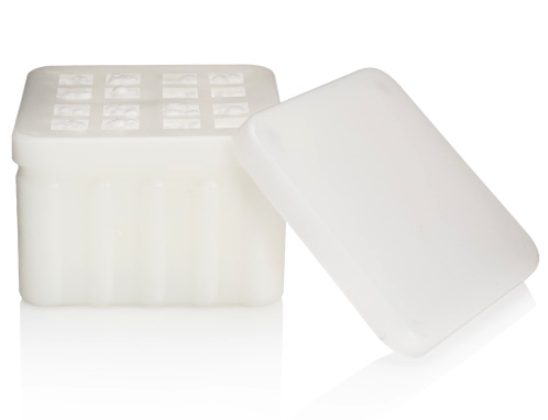 Temple Plastic Cotton Pellet Dispenser, with Pellets, Clear, 1/Pk, 600601 thumbnail 13