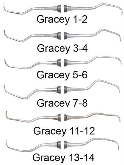 Curette Gracey Double End Size 11/12 #6 Handle Stainless Steel Ea thumbnail 9