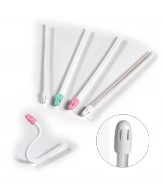 Comfort Plus Premium Disposable Saliva Ejectors, Latex-Free, White/Pink, Bubblegum Scented, 100/Pk, ZWPCPBG thumbnail 7