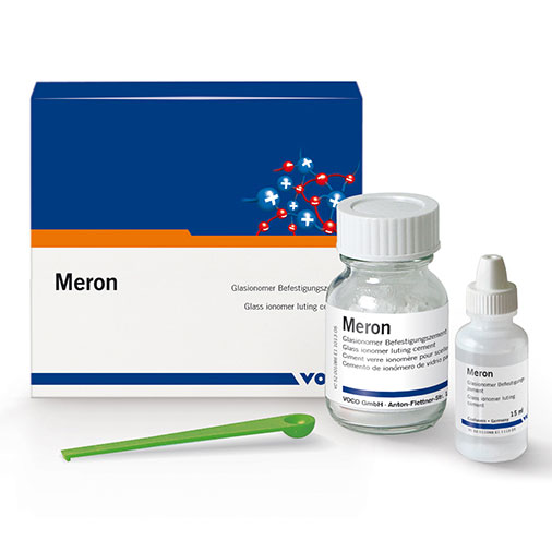 Meron Radiopaque Glass Ionomer Luting Cement, Mini Powder and Liquid Set, 15 g, 1/Pk, 1090 image