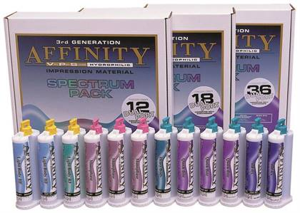 Affinity Impression Material Hydroactive Fst Set Lt Bdy Reg Flw Refill 2/Pk thumbnail 2