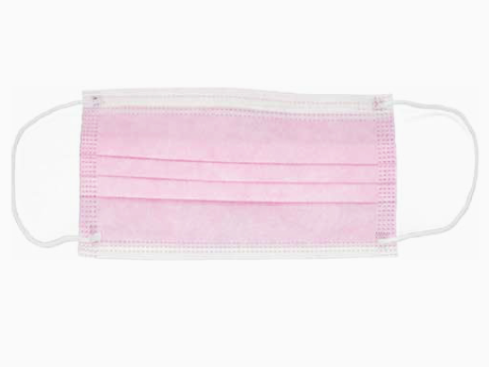 Procedure Lev 1 Earloop Masks, Pink (50) - Procedure Lev 1 Earloop Masks, Pink (50) - Image 1