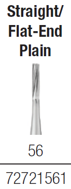 56 FG Carbide Bur Clinic Bag (100) image