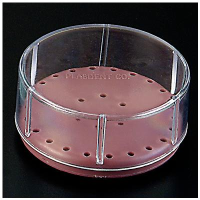 Magnetic Bur Block, 28 Burs Capacity, Large Round, Mauve, 1/Pk, 400BL-10 thumbnail 5