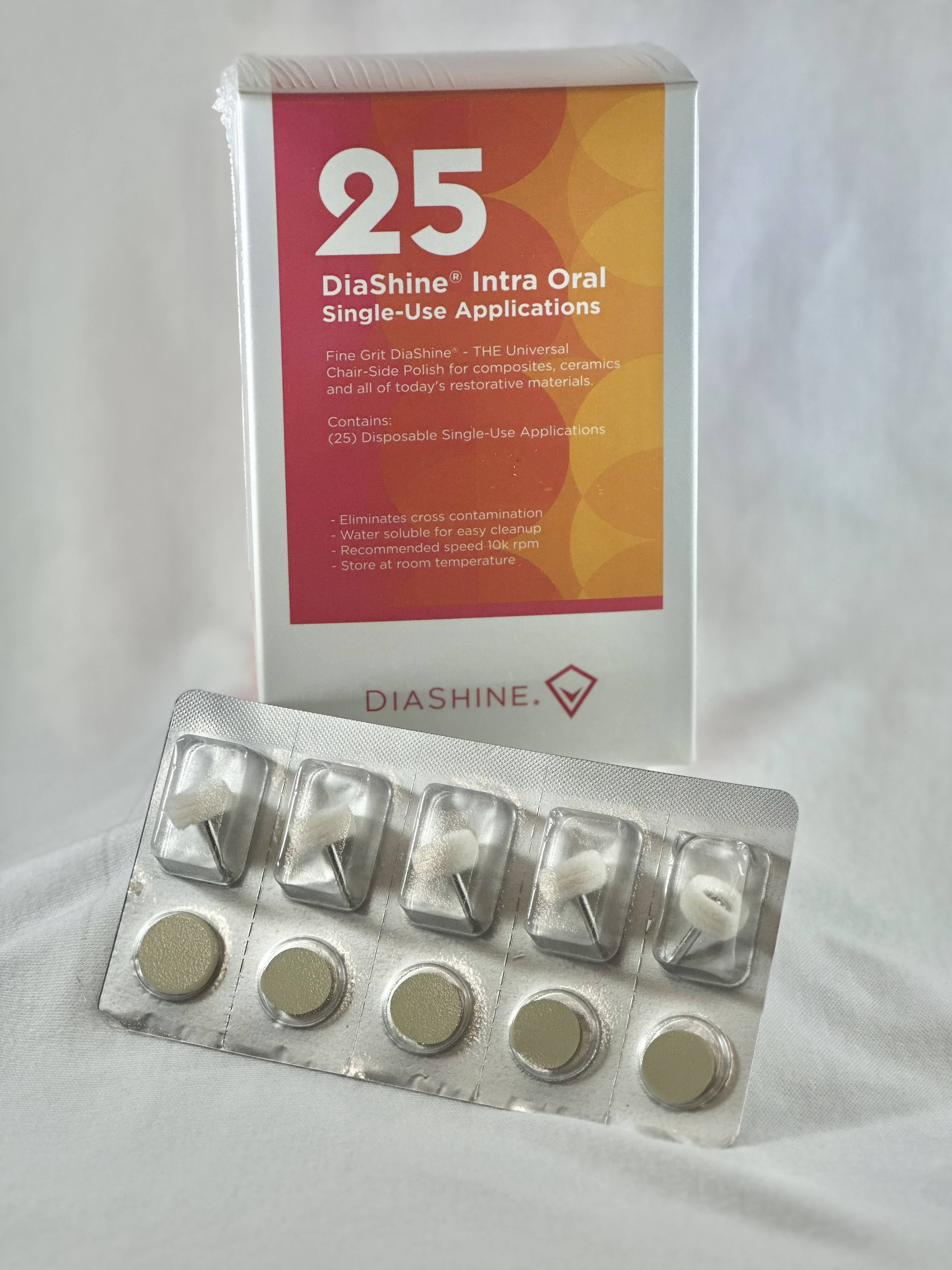 DiaShine Chamois Wheel Single-Use (25) image