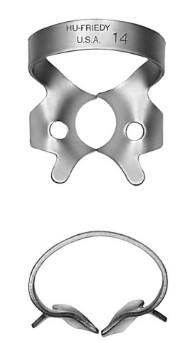 Rubber Dam Clamp Wingless Size W14 Ea thumbnail 12
