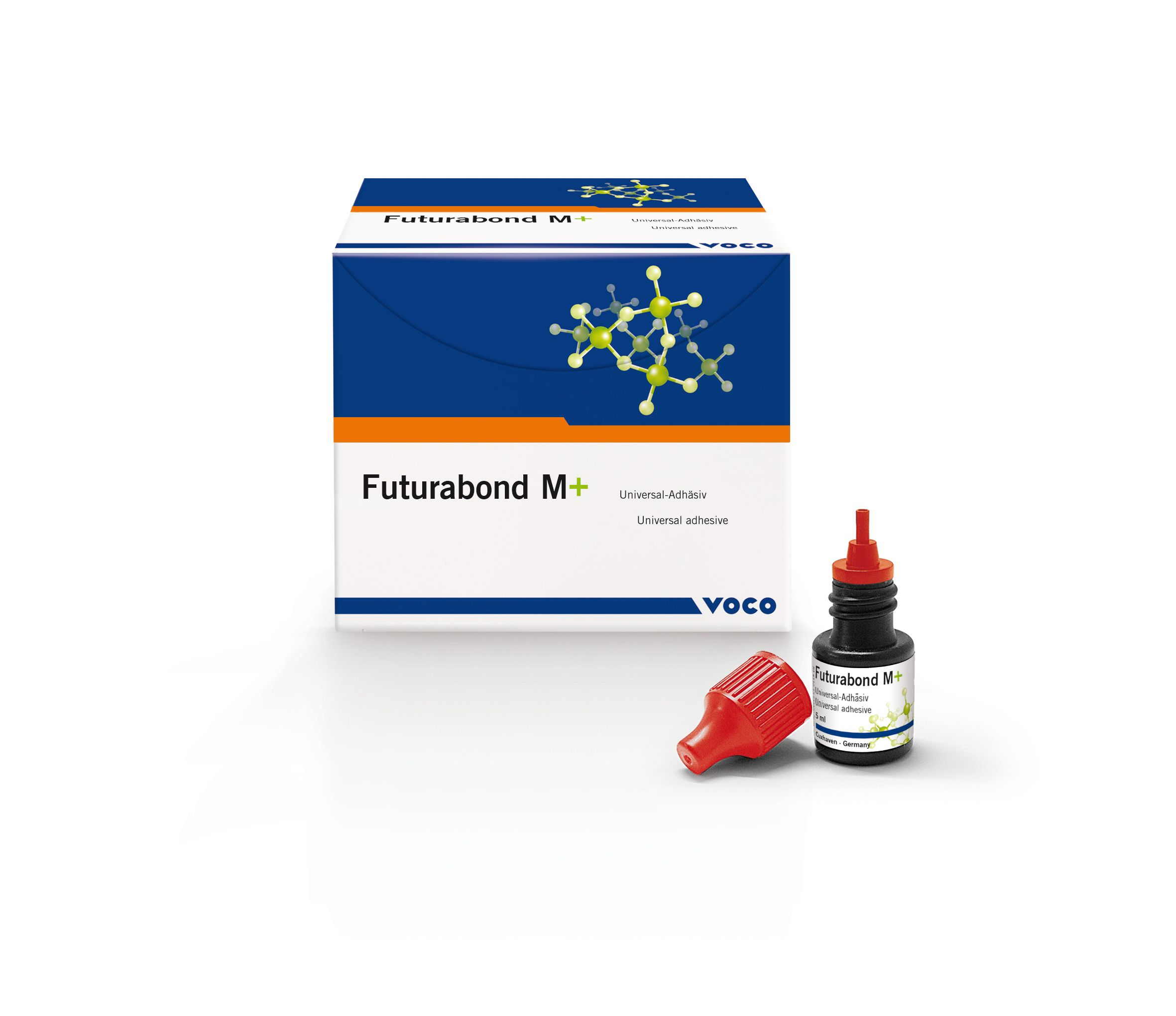 Futurabond M+ Universal Adhesive, Light-Cure, 5 ml/Bt, 3/Pk, 1516 thumbnail 4