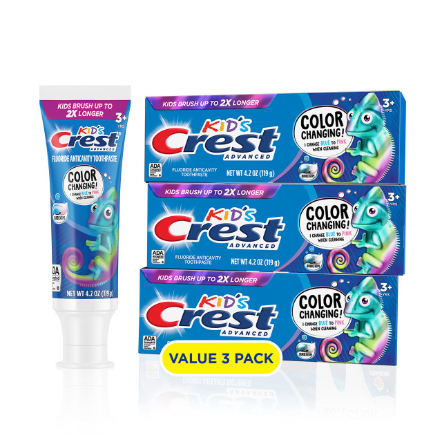 Crest Kids Color Changing Toothpaste 4.2oz (24) product image