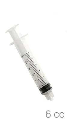 6cc Luer Lock Syringe (100) product image