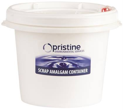 1.25gal (1gal) Scrap Amalgam Collection Bucket - 1.25gal (1gal) Scrap Amalgam Collection Bucket - Image 1