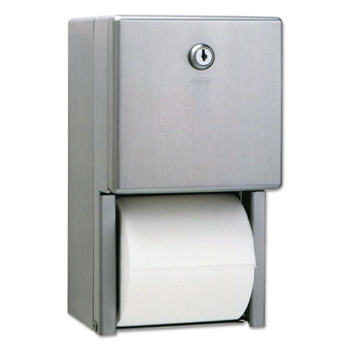 Bobrick Stainless Steel 2-Roll Tissue Dispenser product image