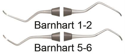 Universal Curette Barnhart Double End Size 1/2 DuraLite Hex Stainless Steel Ea thumbnail 3