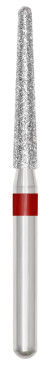 Diamond Burs, FG, Round End Taper, Fine, Red, 1.8 mm, 850-018F, 5/Pk, CC4LF thumbnail 8