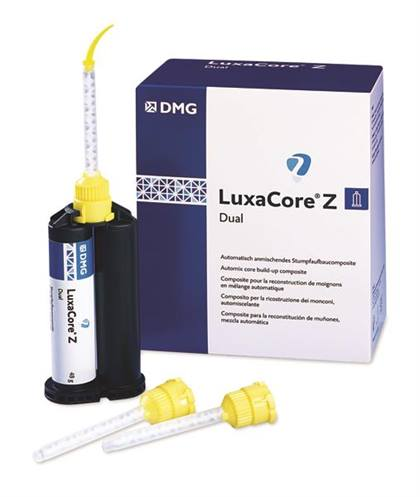 LuxaCore Dual Automix Tips and Intraoral Mixing Tips, Yellow, 70/Pk, 110424 image