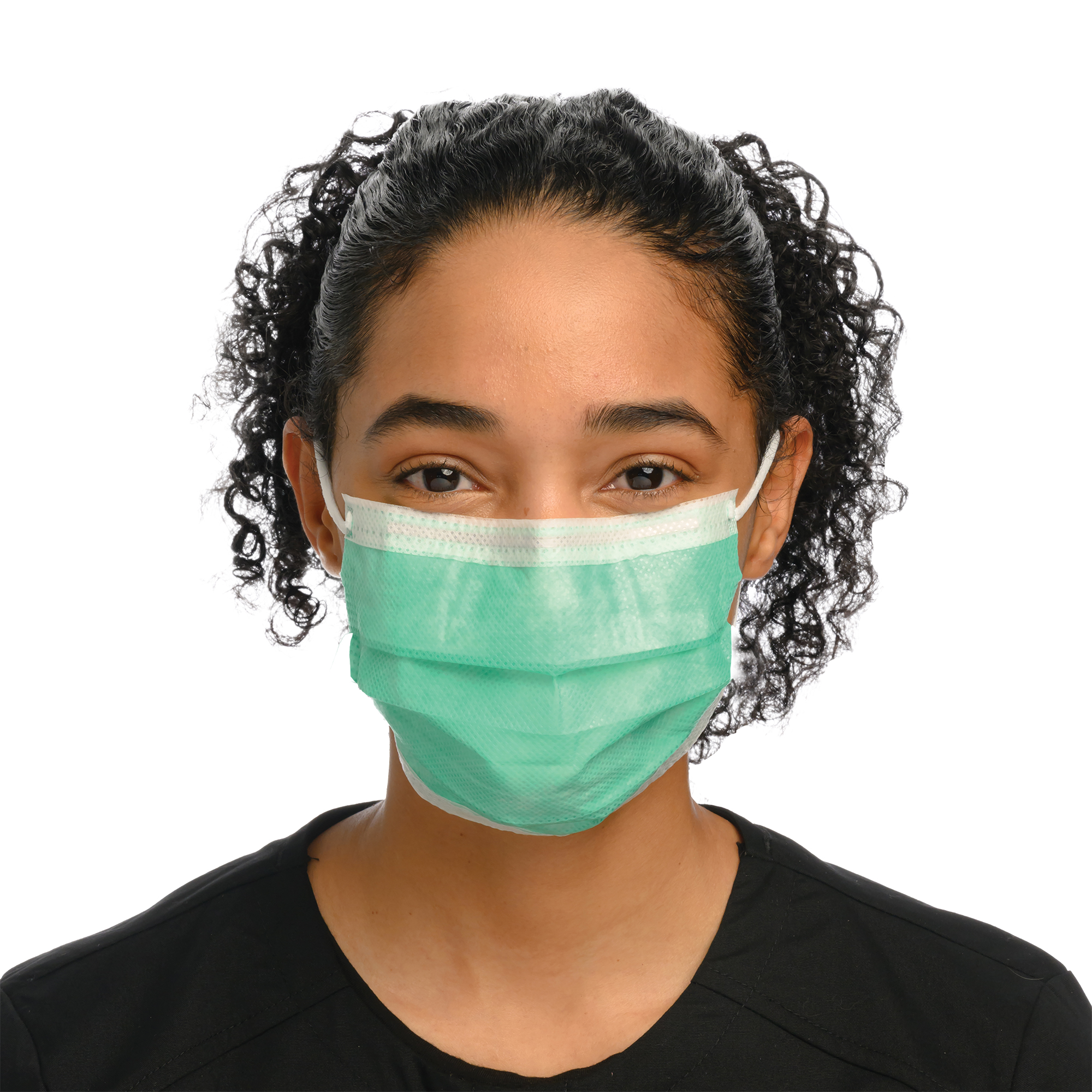 Isofluid Earloop Masks Green 50/Bx ASTM Level 1 thumbnail 14