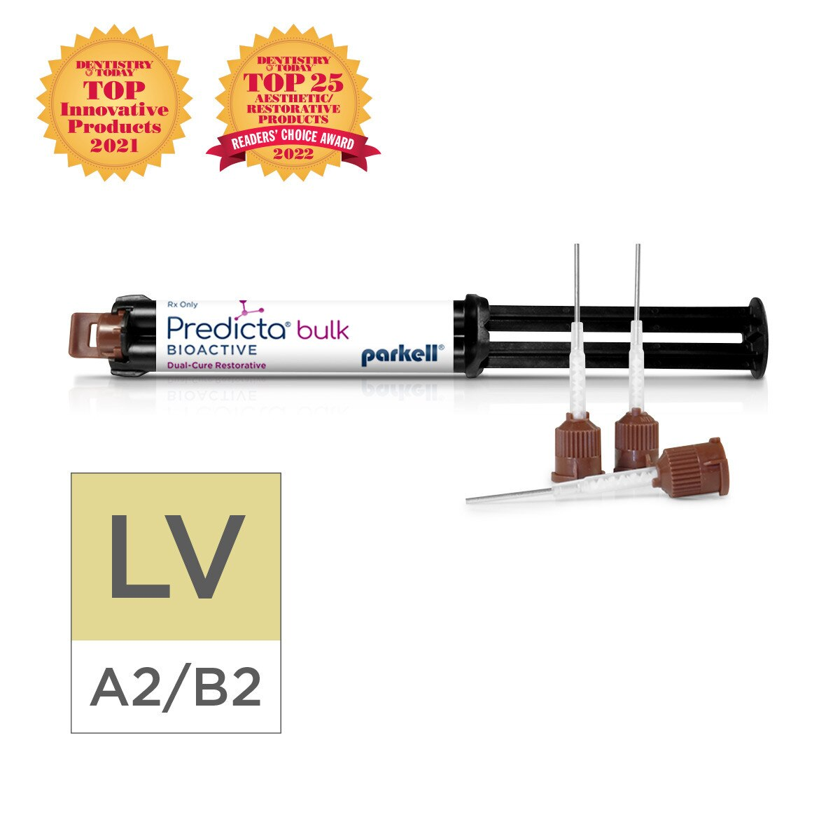 Predicta Bioactive Dual-Cure Restorative, Low Viscosity, Bulk Syringe Refill, 5 ml, A2/B2, 1/Pk, S611 thumbnail 8