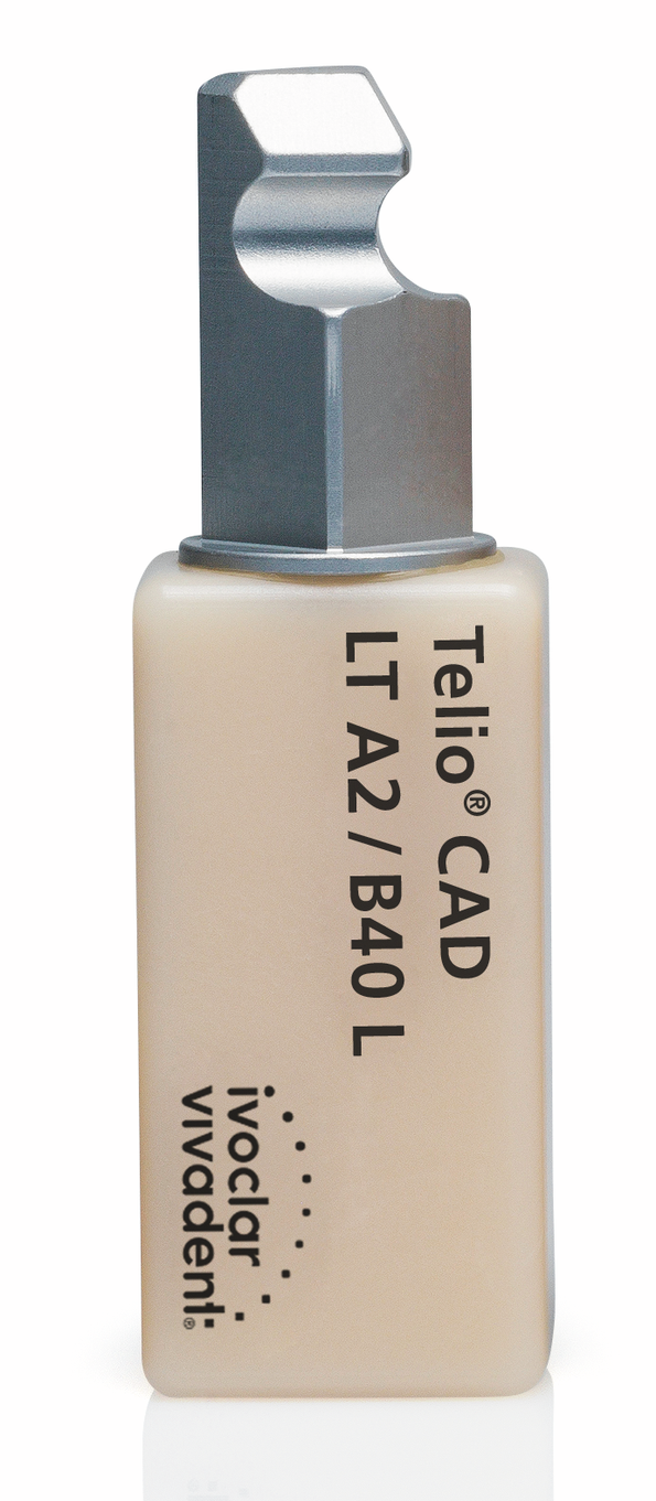 Telio CAD LT Milling Blocks Low Translucency B40L A3 For PlanMill 3/Bx thumbnail 3