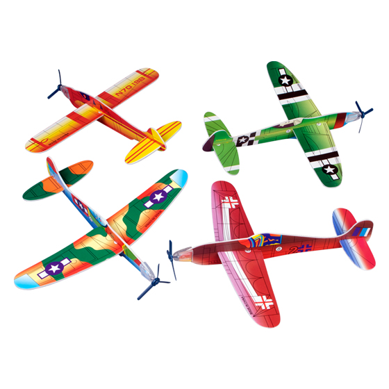 Toy Glider World War 2 Assorted Colors 48/Pk thumbnail 2