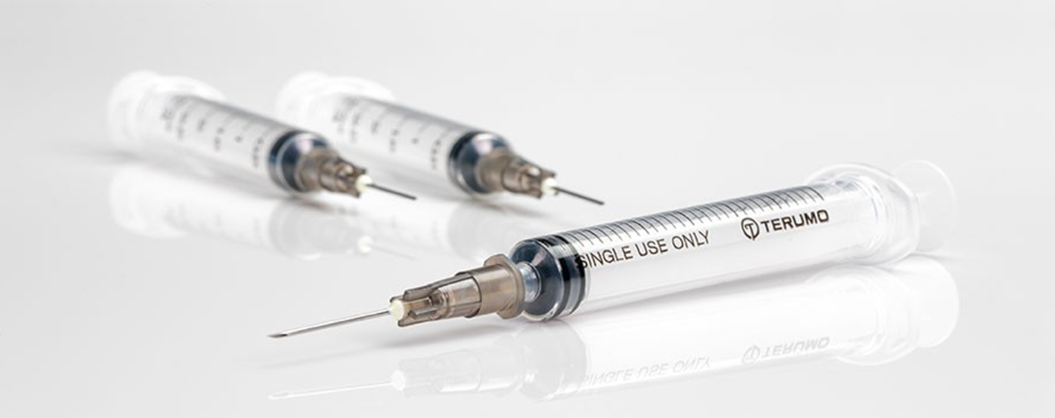 Terumo Syringe w/Needle, 3cc, 25G x 5/8" (100) product image