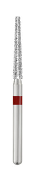 Piranha Diamond Single-Use Burs, FG, Flat End Taper, # 848-016, 1.6 mm, Fine, Red, 25/Pk, 848-016F thumbnail 8