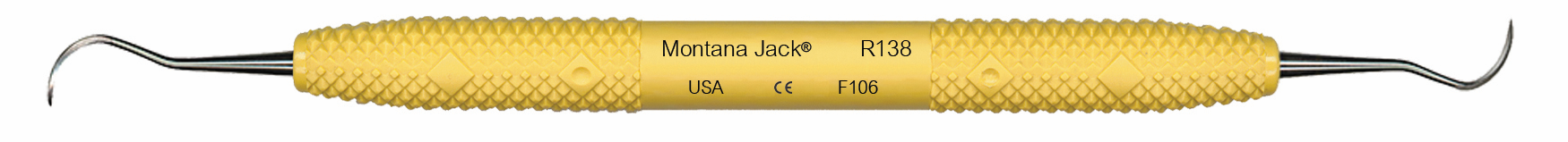 Cruise Line Sickle Scaler, Double-Ended, Montana Jack, Yellow, 1/Pk, R138 thumbnail 14