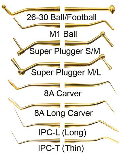 Dr. Mopper XP Carver, IPC-Long Interproximal, Stainless Steel, 3/8", 1/Pk, AECAIPCLTNZ thumbnail 7