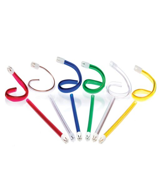 Flexo Disposable Plastic Saliva Ejectors, Fixed Tips, Rainbow, 1000/Pk, 1662213 thumbnail 12