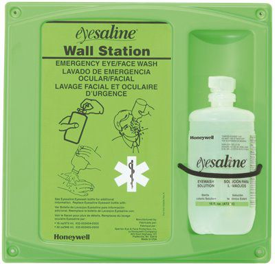 EyeSaline Eye Wash Wall Station, Single 16oz Unit product image
