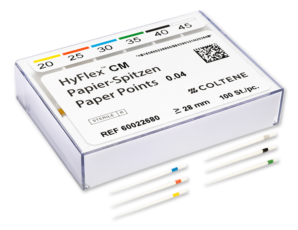 Hyflex CM Absorbent Points 0.04 100/Pk image