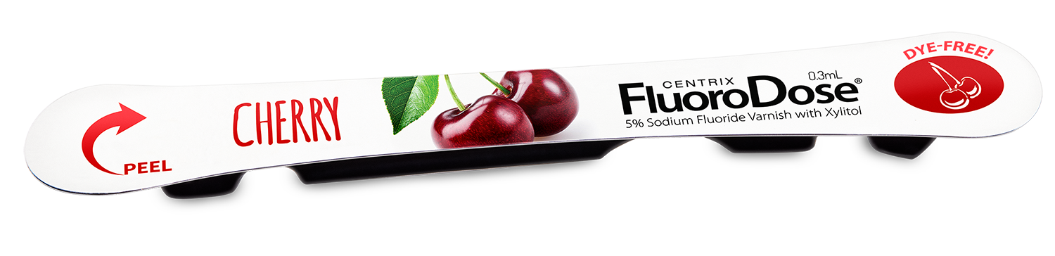 FluoroDose Fluoride Varnish, 5% NaF, Cherry, 120/Pk image