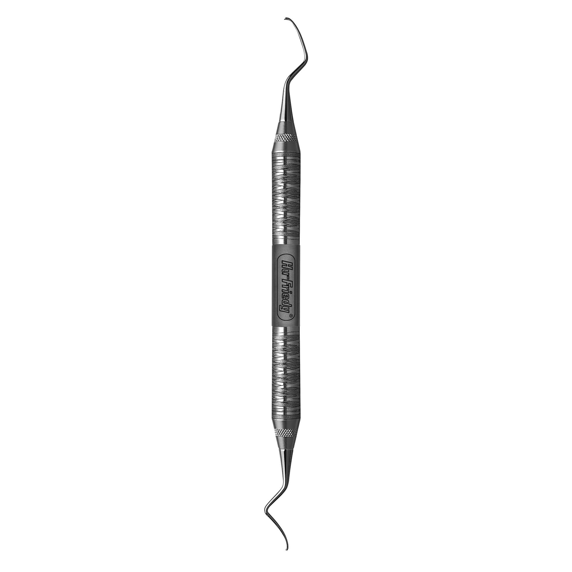 Curette Furcation Quetin Double End Size LL3 #6 Satin Steel Immunity Steel Ea thumbnail 4
