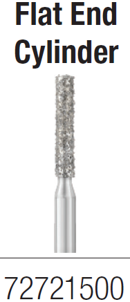 837-014C FG Flat End Cylinder Diamond - Sterile(25 - 837-014C FG Flat End Cylinder Diamond - Sterile(25 - Image 1