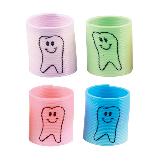 Toy Springs Tooth Shaped 48/Pk thumbnail 4