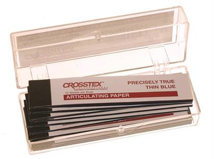 Articulating Paper, Horseshoe, 89 microns, Blue/Red Combo, 6/Box, TPH thumbnail 15