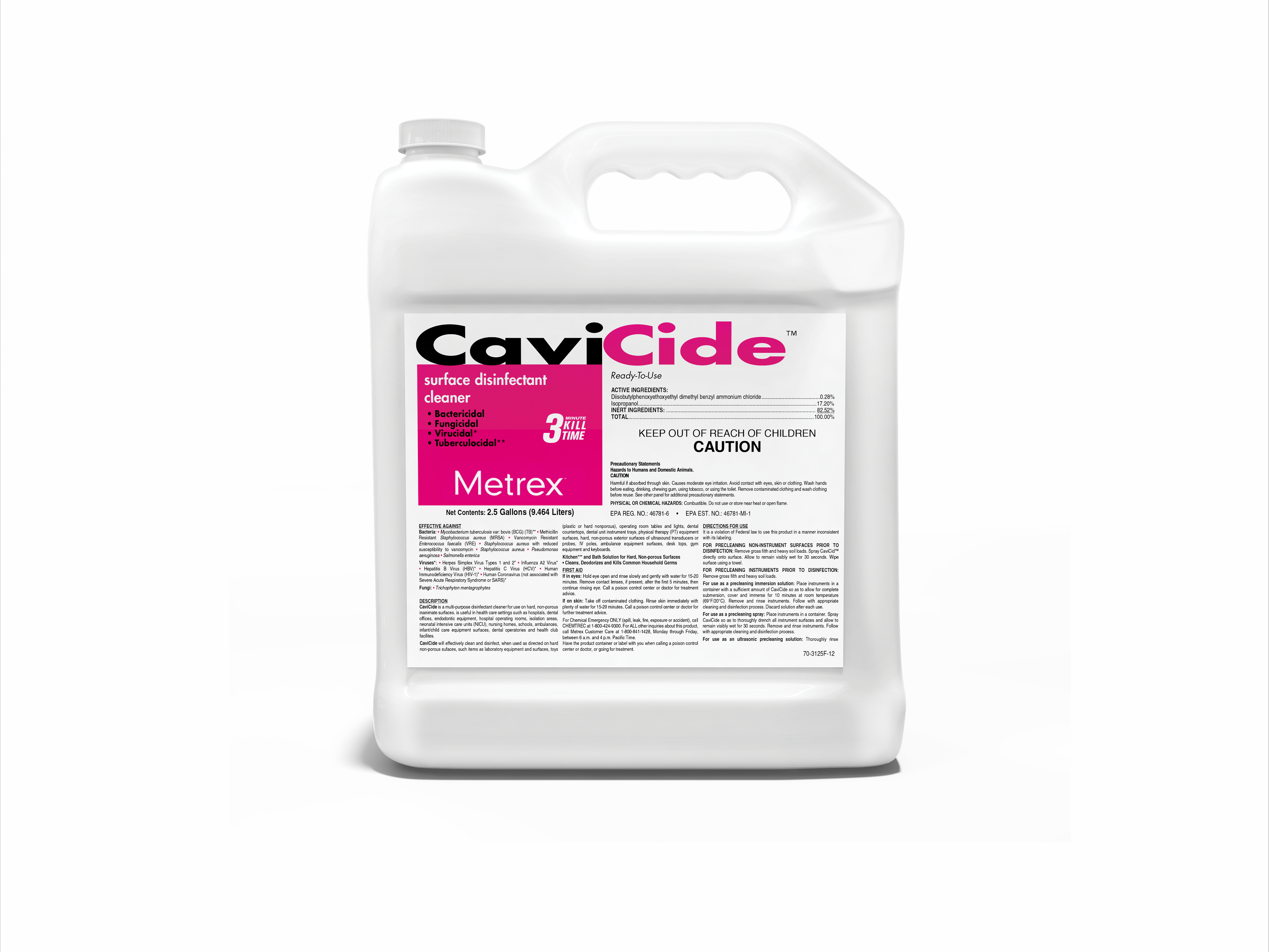 Cavicide 2.5 Gallons W/Spigot (2) - Cavicide 2.5 Gallons W/Spigot (2) - Image 1