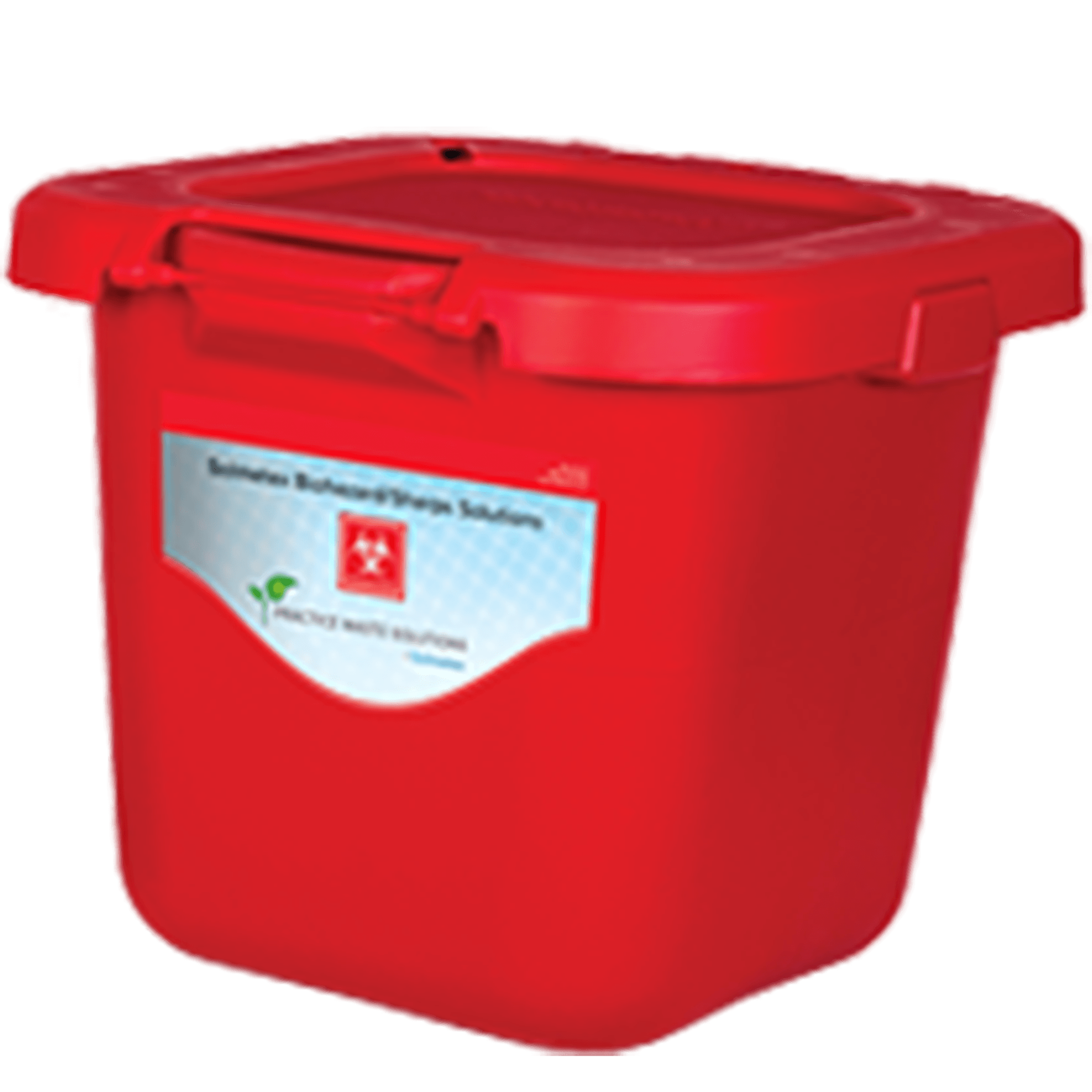 Waste Disposal Mailer System 21.5x21.25x18.5" Red Plastic Ea thumbnail 4