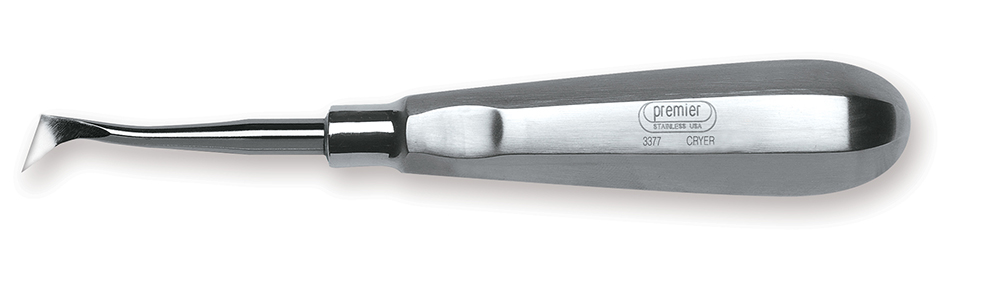 Cryer Elevator, Apical Pick, Single-End, Large Stainless Steel Handle, # 40, 1/Pk, 1003377 thumbnail 6