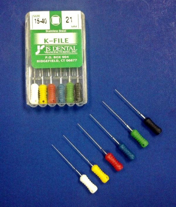 K-File Plus 31 mm Size 25 Stainless Steel Red 0.02 6/Bx thumbnail 5