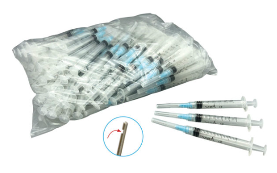 Vista-Probe™ Blue Pre-Tipped Syringe 23ga Box of 100 thumbnail 3