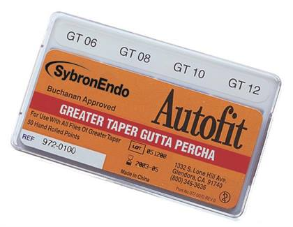 Autofit Hand Rolled Gutta Percha Points 50/Pk thumbnail 10