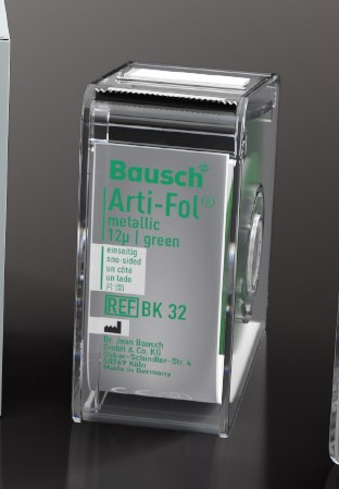 Arti-Fol Metallic One-Sided Articulating Film, 12 microns, 22 mm x 20 m, Green, 1 Roll/Pk, BK32 thumbnail 6